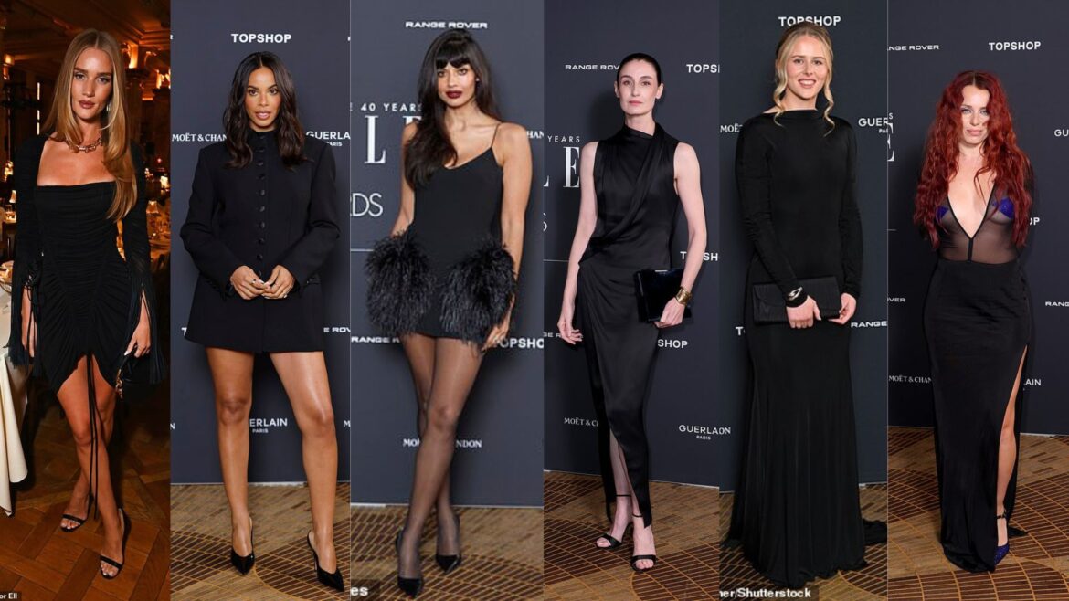 Stars from fashion film and music light up Brasserie Zedel as the ELLE Style Awards bring glamour drama and romance to London
