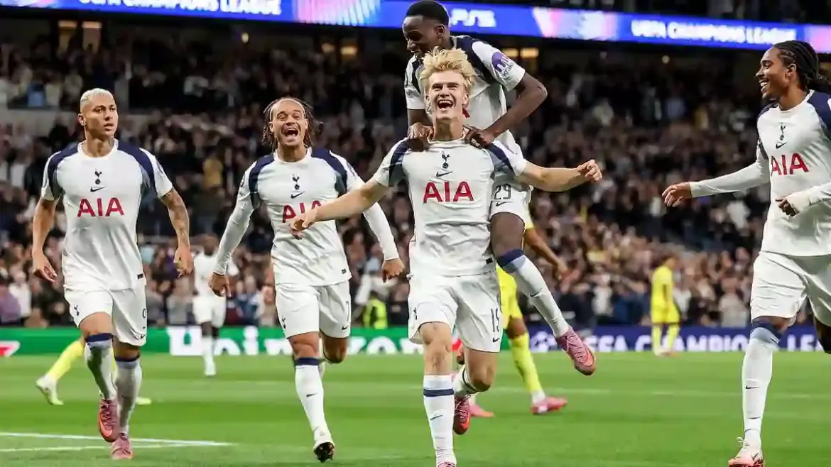 Tottenham Hotspur hosts Villarreal in Champions League clash at London stadium with live updates on team news and match action