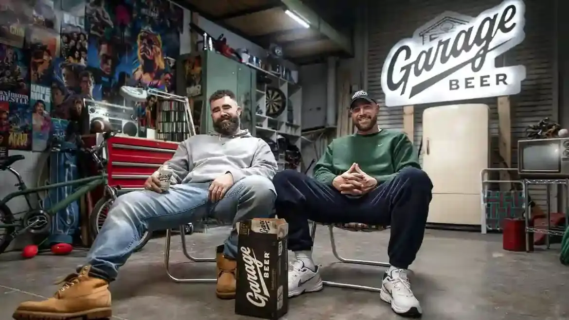 Travis and Jason Kelce Boost Garage Beer Popularity Among Millennials and Gen Z Drinkers in Kentucky
