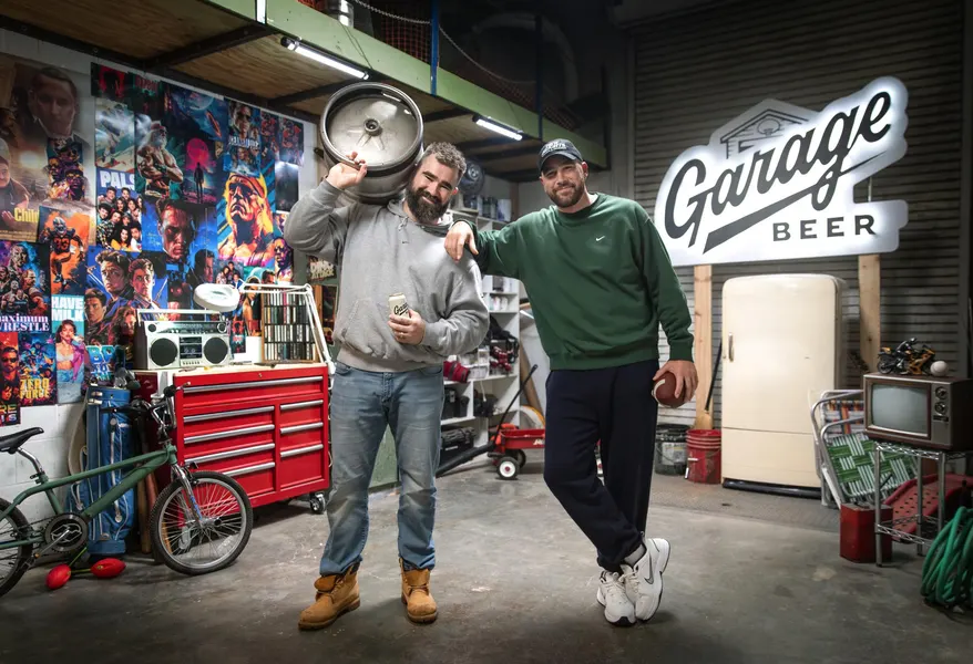 Travis and Jason Kelce turn Garage Beer into a booming $200 million brand after just one year of investing in Kentucky