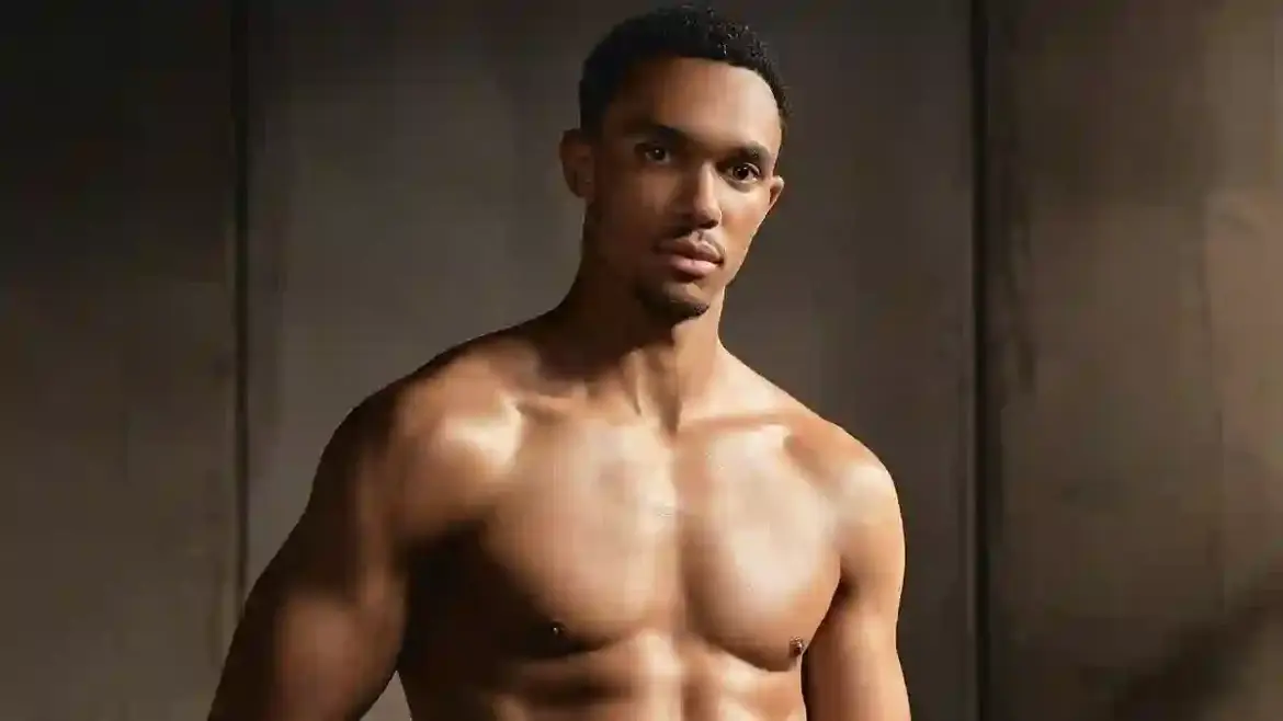 Trent Alexander-Arnold poses in Calvin Klein underwear and teases fans with shower scene in Madrid photoshoot