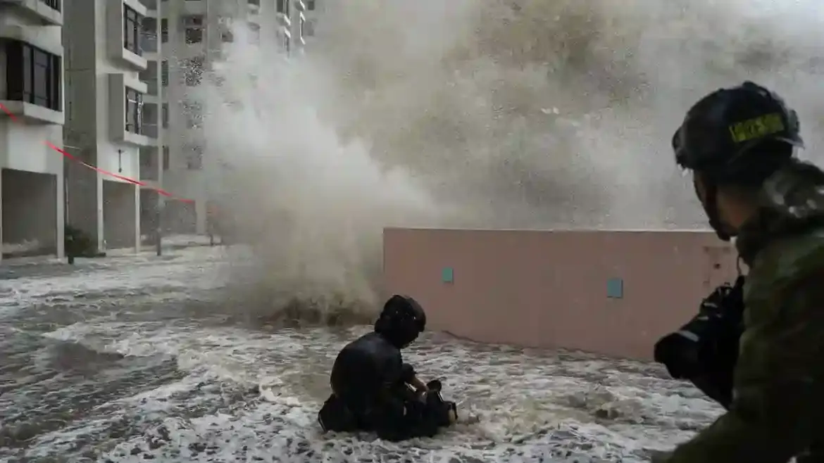 Super Typhoon Ragasa forces nearly two million people to evacuate homes as it barrels towards Guangdong in southern China