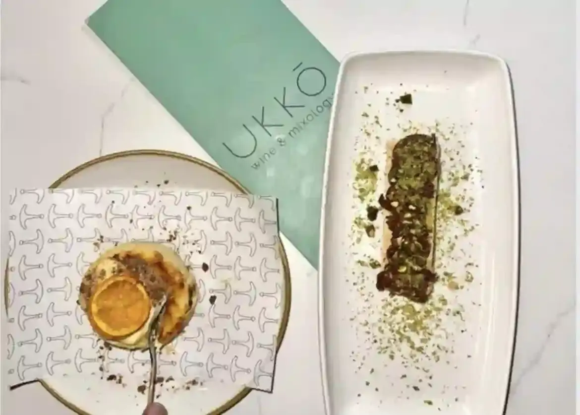 Ukkō Restaurant wows Johannesburg diners with decadent Crèmeux chocolate and pistachio dessert