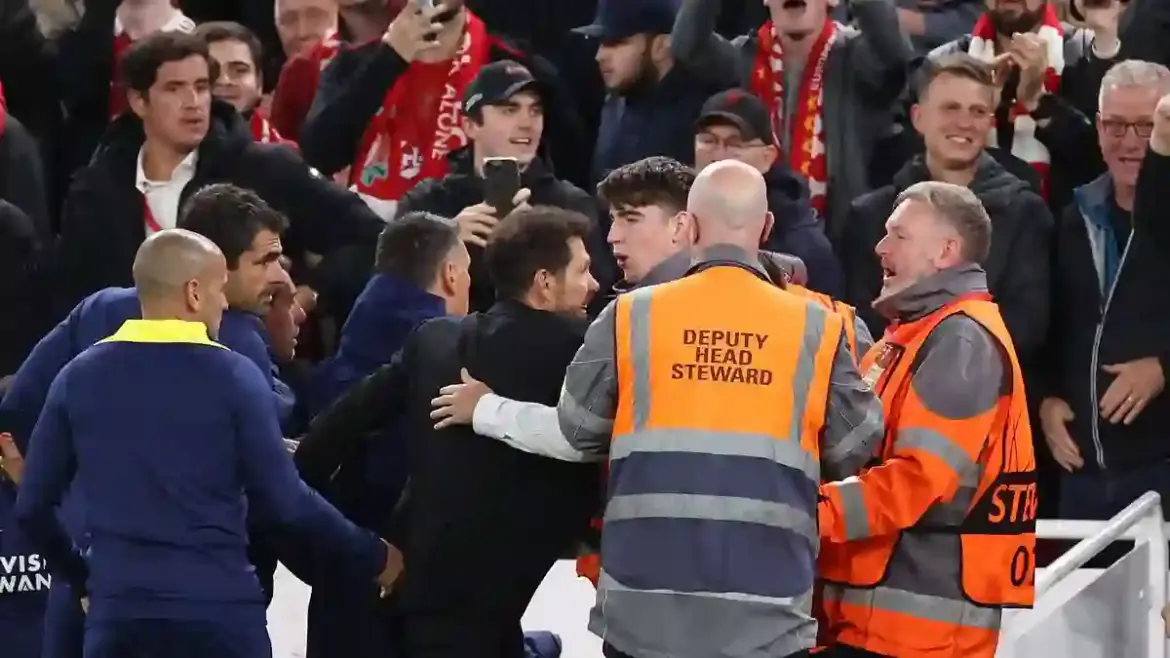 Virgil van Dijk Secures Last-Minute Victory for Liverpool in Chaotic Champions League Clash Against Atletico Madrid at Anfield