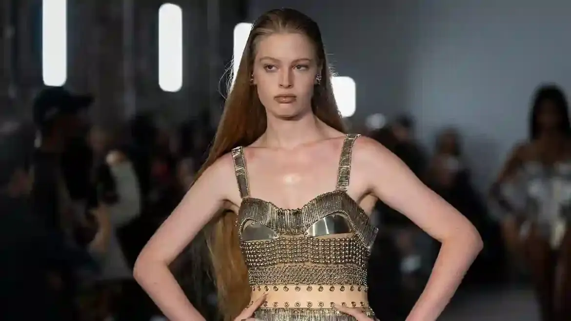 Vivian Jenna Wilson opens up about homesickness and modeling debut while walking the runways at New York Fashion Week