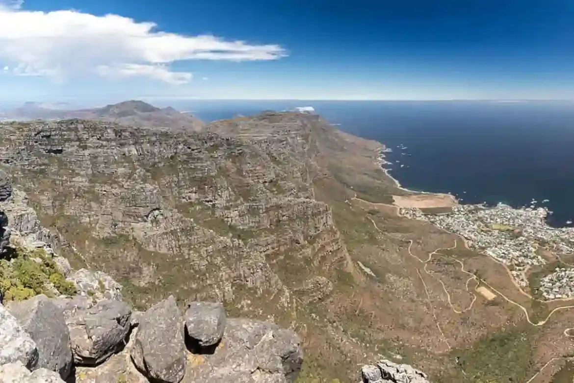 Wilderness Search And Rescue Teams Rescue Three Stranded German Tourists on Table Mountain During Misty Night