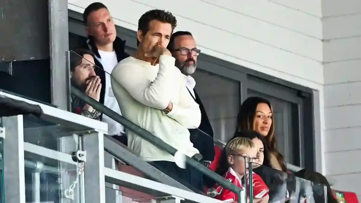 Wrexham director explains why former Manchester United defender Phil Jones was spotted sitting with Ryan Reynolds at the Championship match in Wales