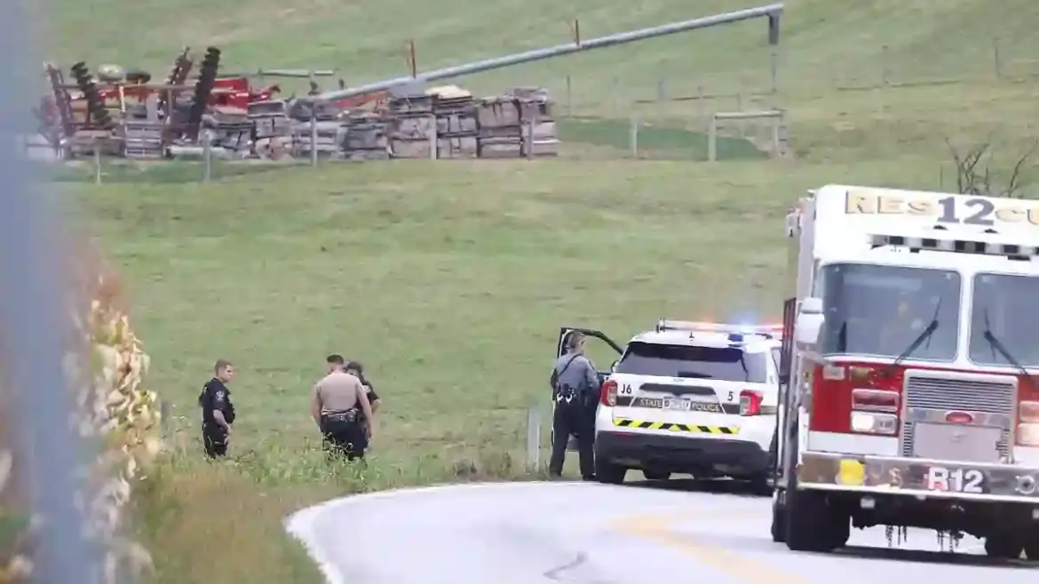 York County Pennsylvania authorities report multiple officers shot as alleged suspect dies from self-inflicted gunshot wound during law enforcement operation
