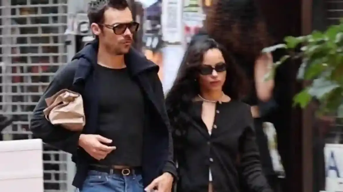 Harry Styles holds hands with Zoe Kravitz during romantic New York outing as friends insist the couple are falling for each other