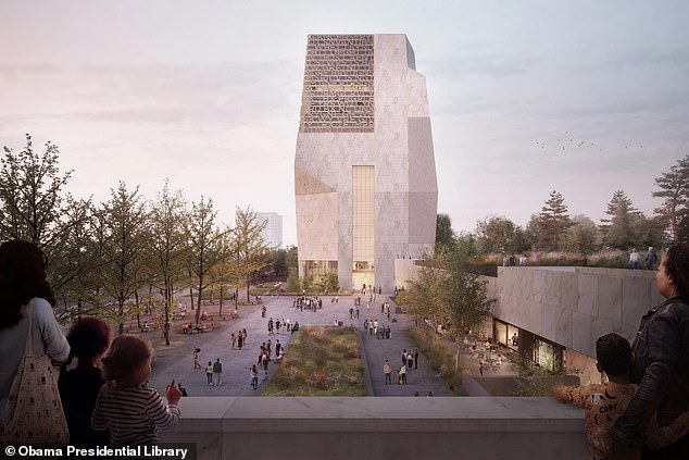 Barack Obama faces public mockery as his futuristic presidential library design divides opinion in Chicago