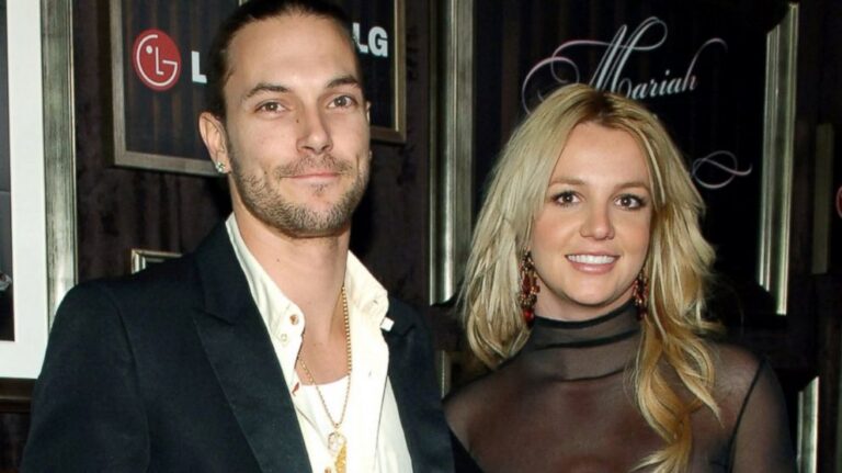 Kevin Federline and Britney Spears