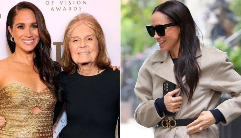 Meghan Markle and Gloria Steinem