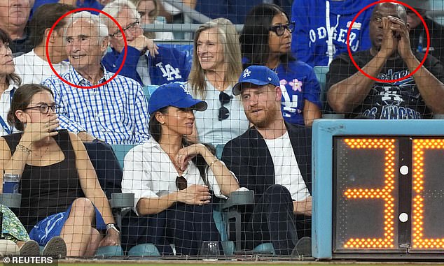Prince Harry and Meghan Markle spark outrage among baseball fans after taking front-row seats at the Los Angeles Dodgers World Series game 1 Prince Harry and Meghan Markle spark outrage among baseball fans after taking front-row seats at the Los Angeles Dodgers World Series game