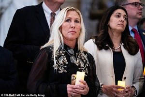 Marjorie Taylor Greene agrees to appear on The View in New York after years of tension with its liberal hosts and criticism over lack of conservative guests 1 Marjorie Taylor Greene agrees to appear on The View in New York after years of tension with its liberal hosts and criticism over lack of conservative guests