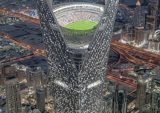 Viral AI Video Misleads Fans and Media With Unreal Skyscraper Stadium Design for Saudi Arabia’s 2034 World Cup 1 Viral AI
