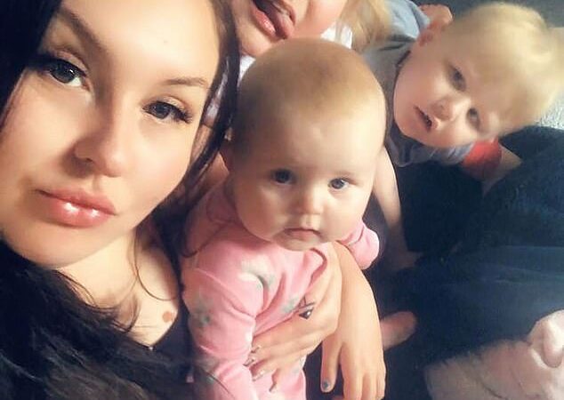 Bryonie Gawith and her children