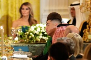 Donald Trump Praises Cristiano Ronaldo During Star-Studded Dinner at White House in Washington DC While Hosting Saudi Crown Prince