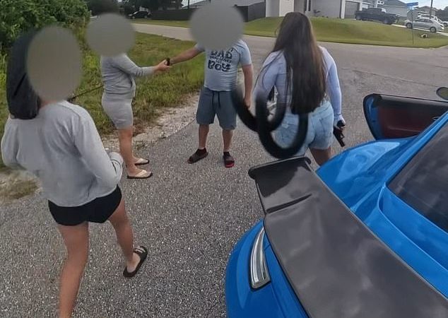 Video captures Esmeralda Cruz threatening family with firearm during road rage incident in Lehigh Acres Florida 5 Esmeralda Cruz
