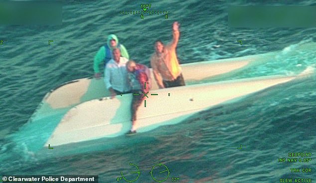 Florida Family Faces Life-Threatening Ordeal on Overturned Catamaran and Escapes With Rescue from Coast Guard After 20 Hours