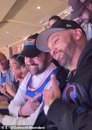 Zohran Mamdani Attends New York Knicks Game in the Nosebleeds at Madison Square Garden Ahead of City Mayoral Election 1 Zohran Mamdani Attends New York Knicks Game in the Nosebleeds at Madison Square Garden Ahead of City Mayoral Election
