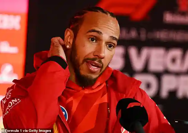 Hamilton opens up about the pressures of his first year at Ferrari and insists he remains committed to team success in Las Vegas