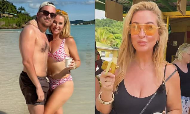 Josie Gibson showcases her remarkable five-stone weight loss while enjoying a sunny beach getaway in Antigua