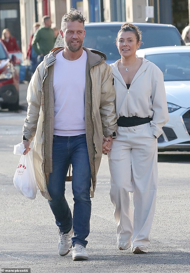 Kym Marsh Steps Out in Bakewell with New Boyfriend Tom Showing Off Their Loved Up Romance in Derbyshire