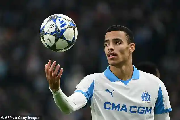 Marseille forward Mason Greenwood earns strong backing from team-mate Timothy Weah as he pushes for an England comeback ahead of the World Cup