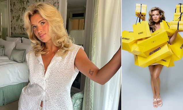 Matilda Djerf stages an unexpected comeback with her Djerf Avenue pop-up revival at Selfridges in London