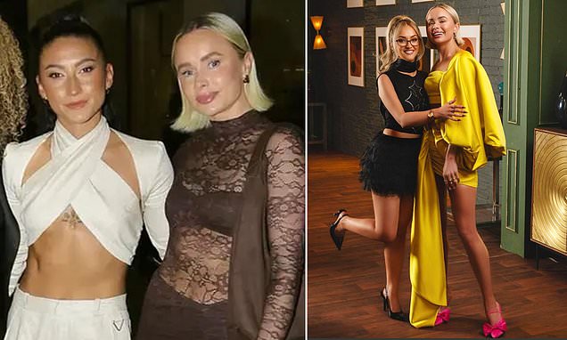 Leigh expresses shock when realizing Leah’s new girlfriend is the woman from their heated bar clash during Married At First Sight UK filming in Manchester