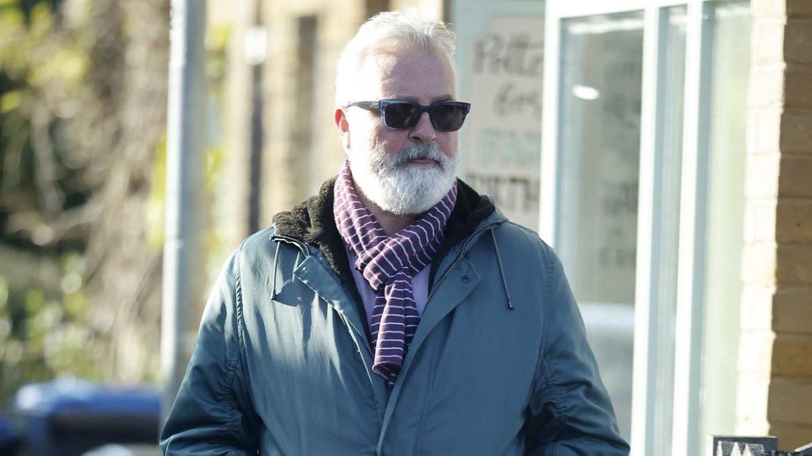 Nick Berry shocks fans as the former EastEnders and Heartbeat star unveils a rugged new look while strolling through the streets of Essex