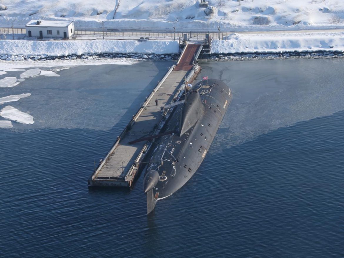 Russia launches its secretive Khabarovsk nuclear-powered submarine in Severodvinsk to carry Poseidon underwater drones 1 Russia launches its secretive Khabarovsk nuclear-powered submarine in Severodvinsk to carry Poseidon underwater drones