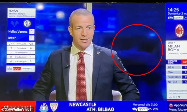 Two Sky Sports interns are sent home in Italy after being caught celebrating Inter Milan’s last-minute goal live on air in viral footage 1 Two Sky Sports interns are sent home in Italy after being caught celebrating Inter Milan’s last-minute goal live on air in viral footage