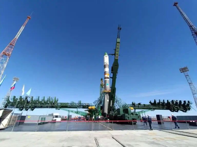 Soyuz liftoff