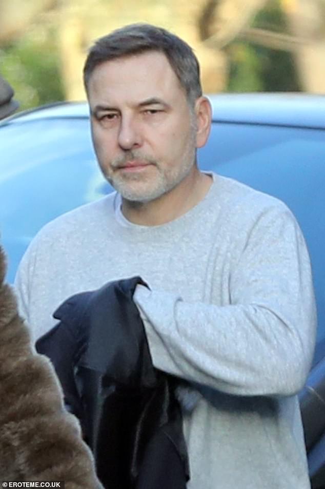 David Walliams Steps Out in North London for First Time Since Revealing He Will Spend Christmas Apart From Son Alfred