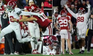 Alabama Beats Oklahoma 34-24 to Reach Rose Bowl