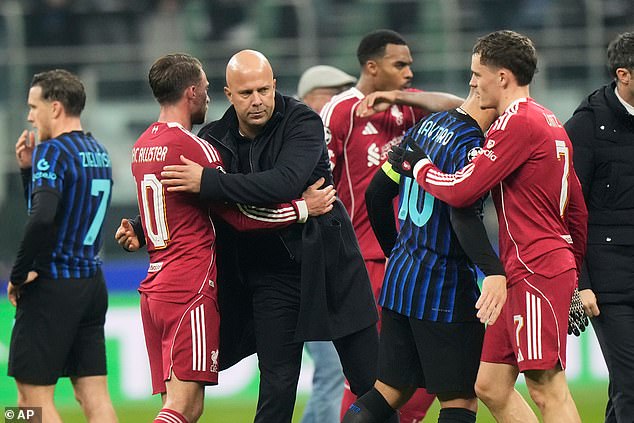 Liverpool show unity as Arne Slot guides a defiant squad to a gritty win at the San Siro after a chaotic week sparked by Salah’s remarks