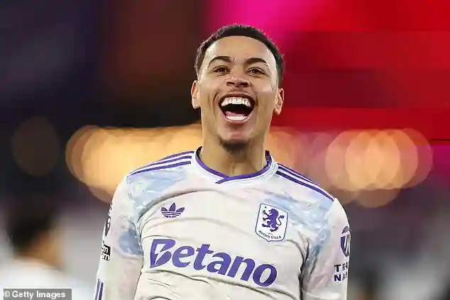 Aston Villa star Morgan Rogers scores stunning winner to keep Premier League title race alive at Villa Park