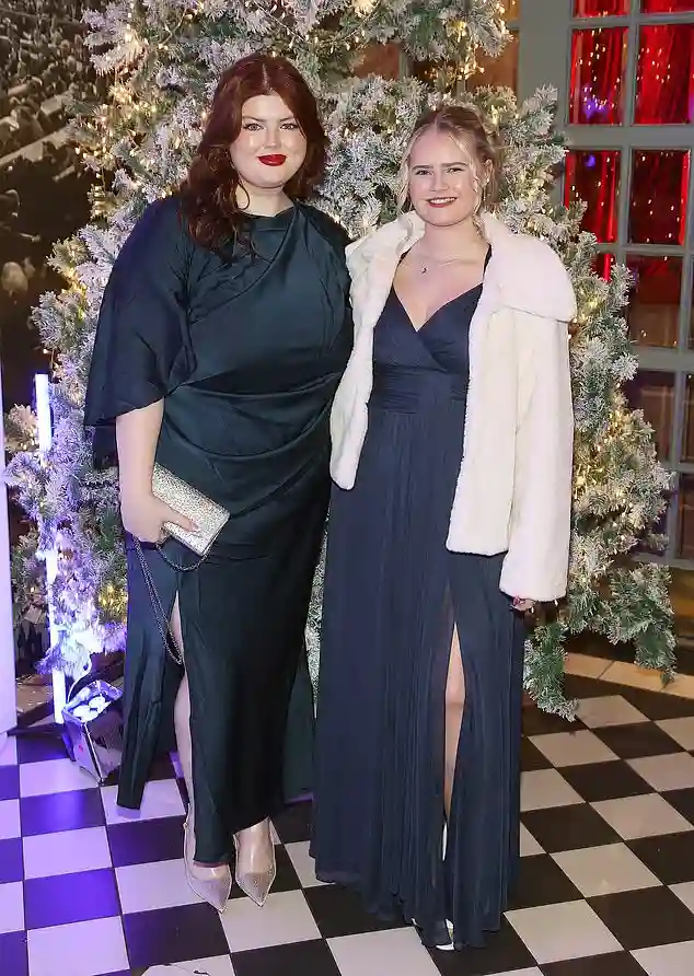 Brian McFadden steps out with his wife Danielle and daughters Molly, Lilly-Sue, and Ruby for a festive night at Keith Duffy’s Foundation Christmas Ball in Dublin