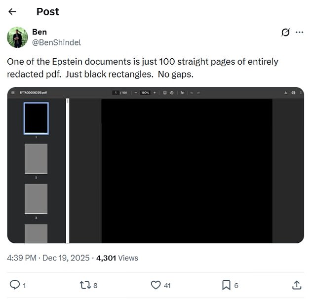 Public scrutiny grows as Department of Justice publishes Epstein files with minimal unredacted content leaving Americans questioning transparency