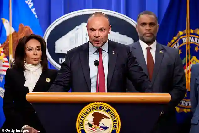 Dan Bongino announces resignation from FBI in Washington after nine months as deputy director amid speculation about return to media career