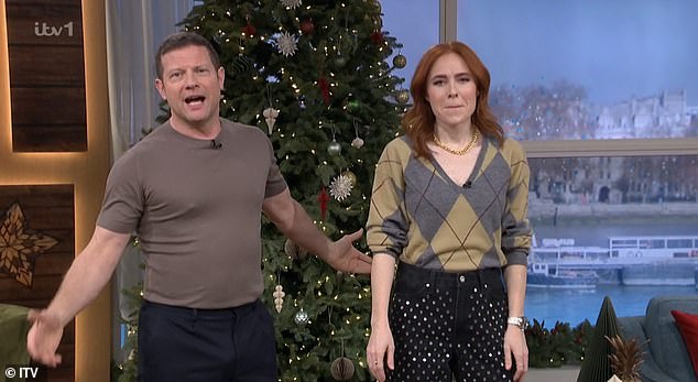 Dermot O’Leary and Angela Scanlon