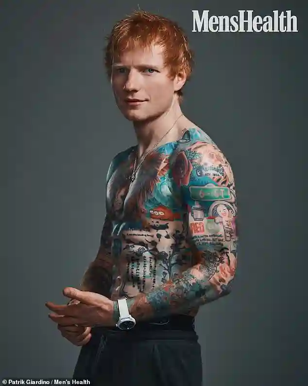 Ed Sheeran unveils sculpted six pack and toned physique in Men’s Health UK after transforming lifestyle following fatherhood in the United Kingdom