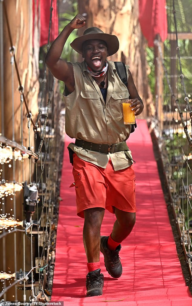 Viewers express outrage as Eddie Kadi becomes the second contestant voted out of the jungle during an emotional night in Australia