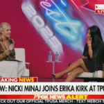 Erika Kirk and Nicki Minaj