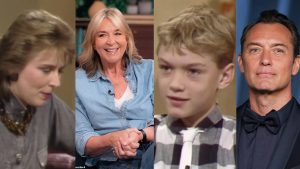 Fern Britton and Jude Law