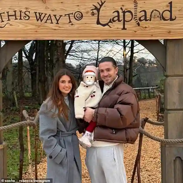 Jack Grealish and Sasha Attwood share festive LaplandUK outing with daughter Mila Rose in first family Instagram photos