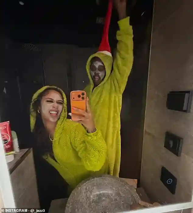 Jazz Chisholm Jr Shares Playful Holiday Moments With Partner in Finland While Dressed as The Grinch During Christmas Getaway
