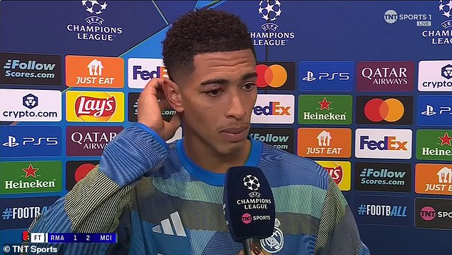 Jude Bellingham backs Real Madrid teammates to overcome poor run of form after home defeat at the Santiago Bernabeu