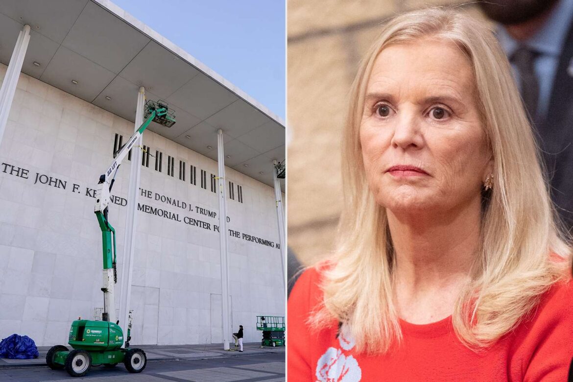 JFK’s niece Kerry Kennedy promises to remove Donald Trump’s name from the Newly Rebranded Trump Kennedy Center in Washington